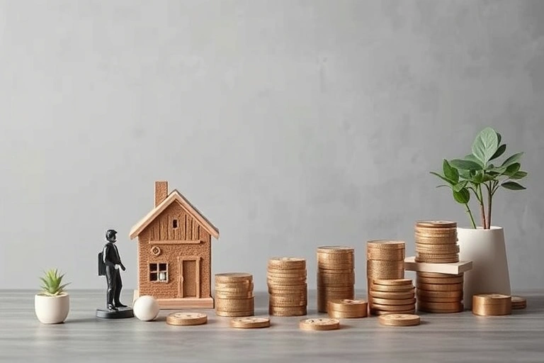 Conceitos visuais relacionados a Como Construir Segurança Financeira em Tempos de Crise