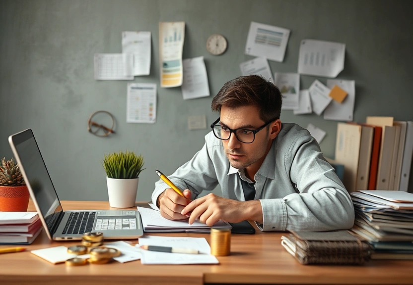 Representação visual: Como Organizar Suas Finanças Mesmo Sendo Desorganizado