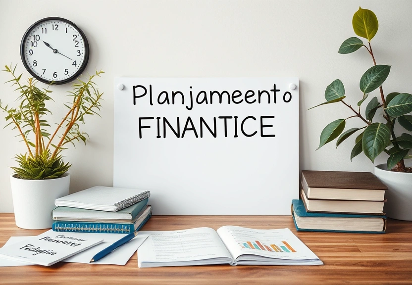 Representação visual: Planejamento Financeiro Simples Para Quem Nunca Planejou